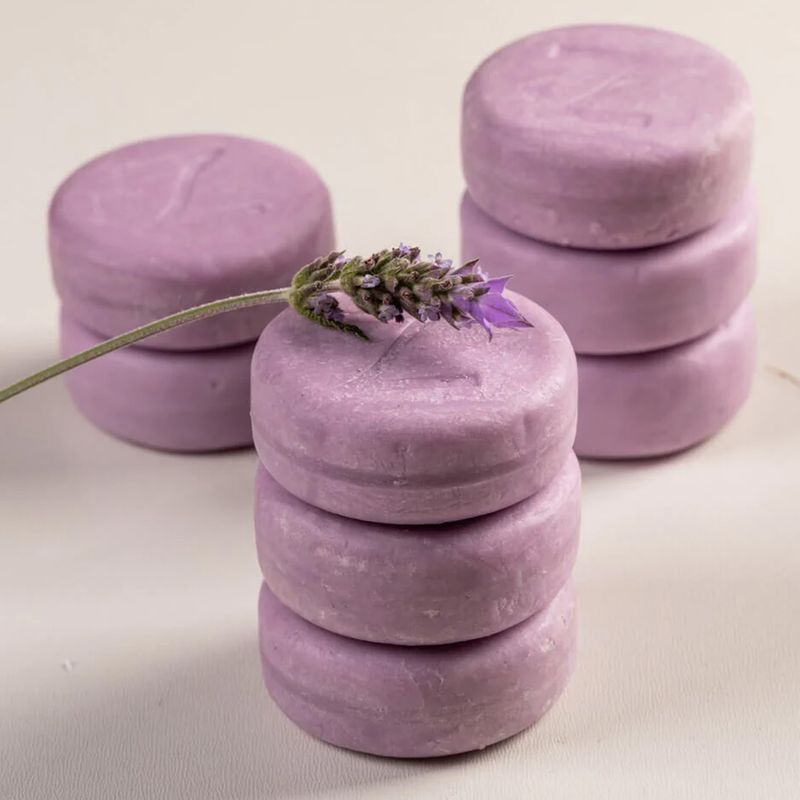 shampoo em barra cabelos secos vegano e natural 70g